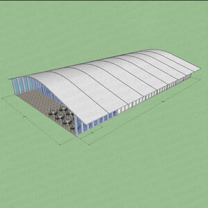 Design Of Temporary Swimming Pool Shelter